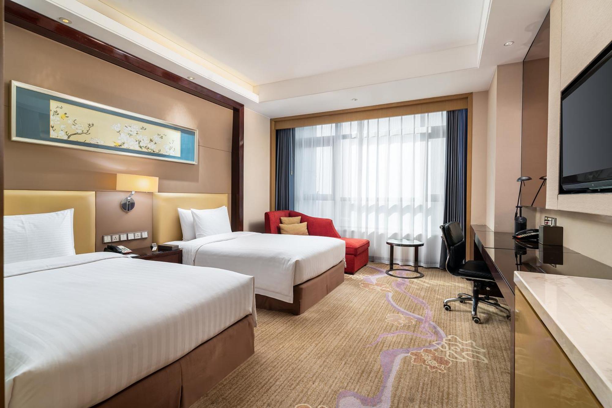 Wanda Realm Taizhou Hotel Exterior foto