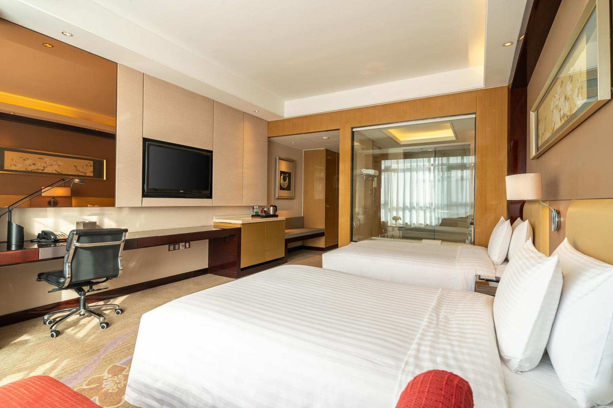 Wanda Realm Taizhou Hotel Exterior foto